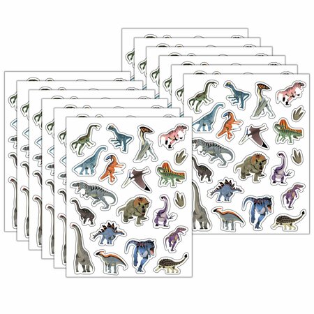 TEACHER CREATED RESOURCES Dinosaurs Stickers, 20 Designs, 1440PK 7088